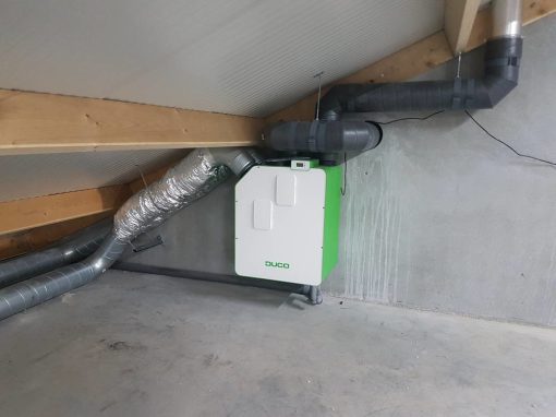 VENTILATIESYSTEEM BEDRIJFSGEBOUW TE RIJKEVOORT